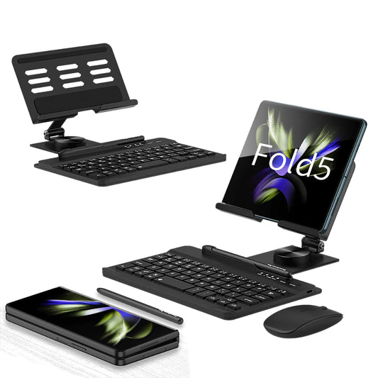 Portable Wireless Keyboard With Stand Mouse Pen