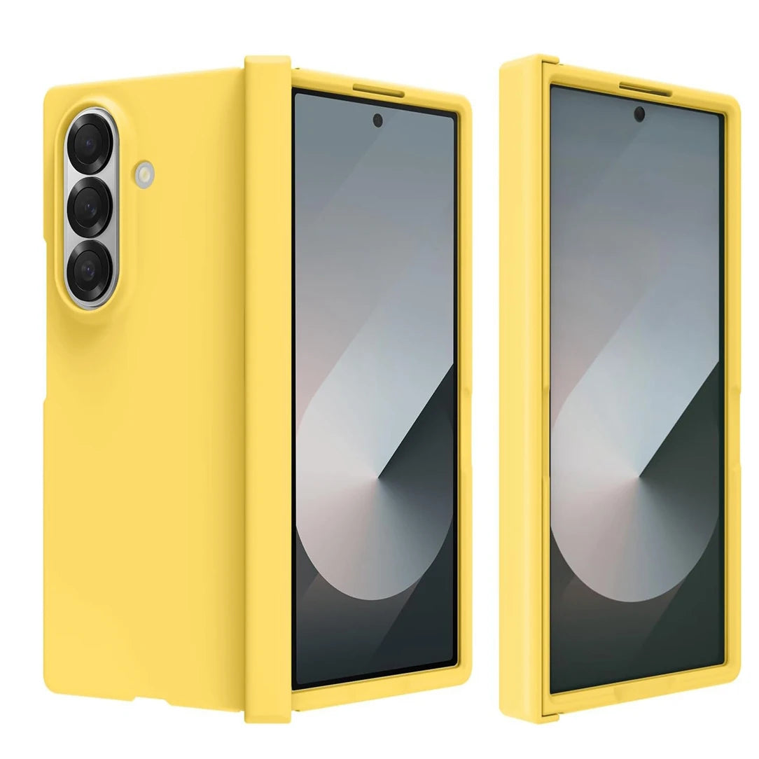 3 in 1 Hinge Protection Hard PC Case for Samsung Galaxy Z Fold 7 6 5 4 3 Fold7 Slim Matte Shockproof Cover for Samsung ZFold7