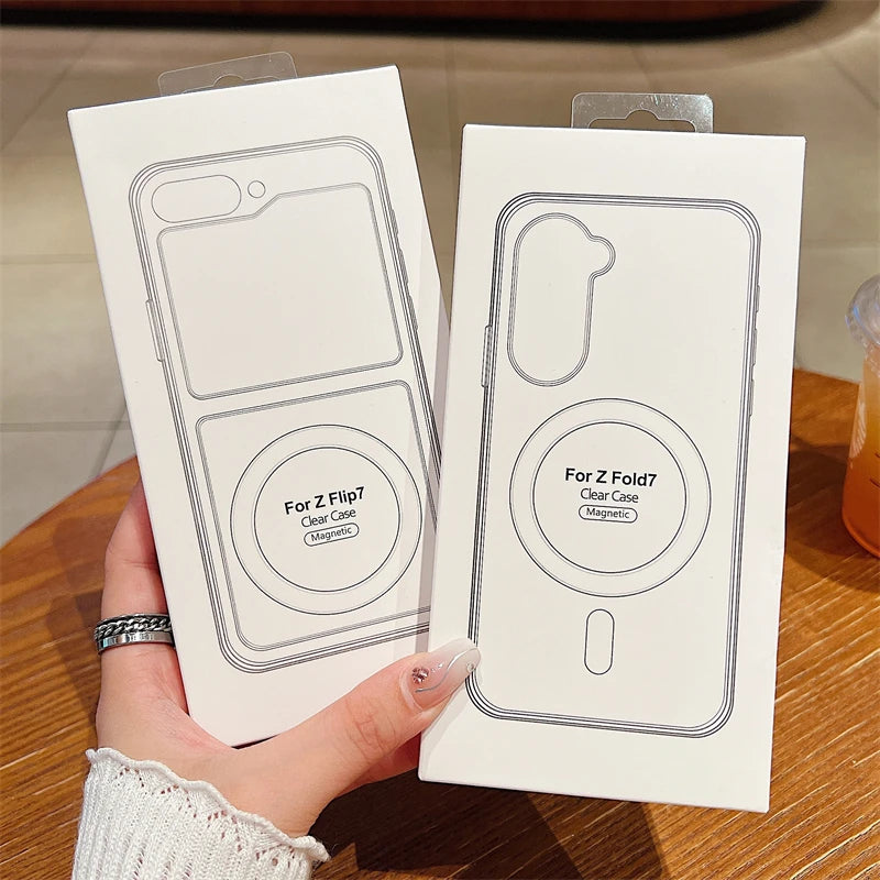 For Samsung Z Fold 7 Fold 6 5 4 3 Case For Magsafe