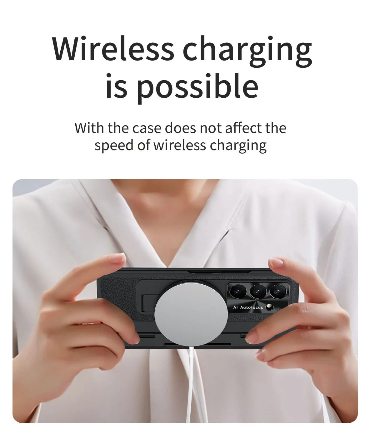 For Samsung Galaxy Z Fold 7 6 5 4 5G With Screen Protect Glass Film Luxury Leather One-Piece Plating Stand Hinge Shockproof Case