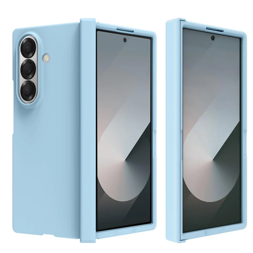 3 in 1 Hinge Protection Hard PC Case for Samsung Galaxy Z Fold 7 6 5 4 3 Fold7 Slim Matte Shockproof Cover for Samsung ZFold7