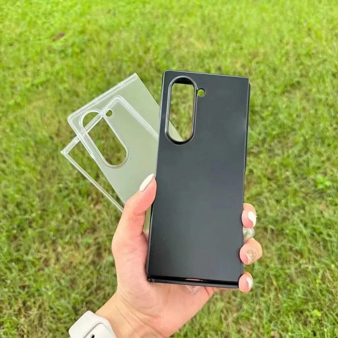 Z Fold7 Case Ultra Thin Matte Slim PC Folding for Samsung Galaxy Z Fold 7 6 5 4 3 Cases fold6 Shockproof Transparent Back Cover