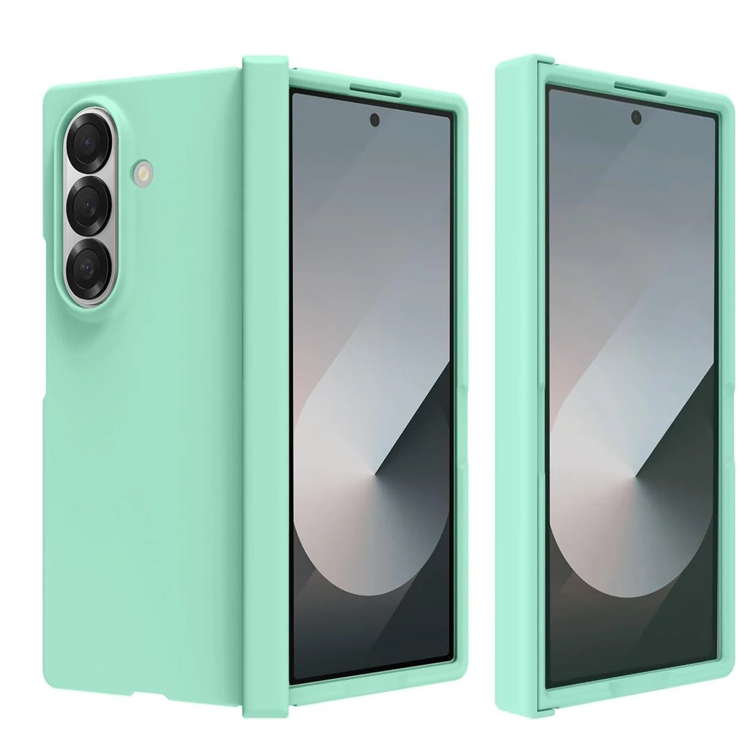 3 in 1 Hinge Protection Hard PC Case for Samsung Galaxy Z Fold 7 6 5 4 3 Fold7 Slim Matte Shockproof Cover for Samsung ZFold7