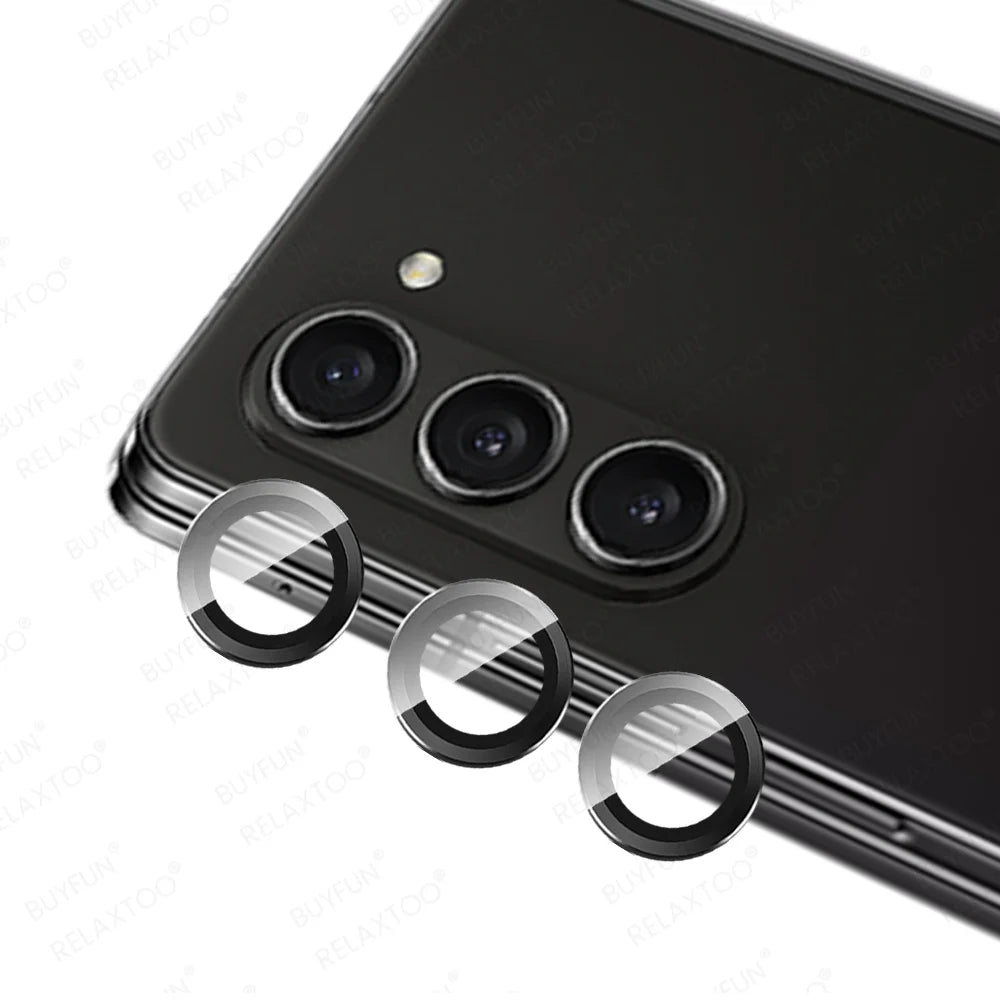 Camera Ring for Z Fold 6/7 – Metal Lens Glass Case, Camera Cover Cap