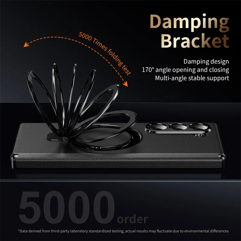 Magsafe Magnetic Hinge Case for Samsung Galaxy Z Fold 7 6 5 4 3 360 Full Protection Screen Glass Wireless Magnetic Holder Cover