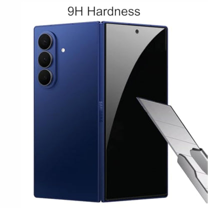 2 Pack 360 Degree Privacy Screen Protector For Samsung Galaxy Z Fold 7/6/5/4/3/2 Anti-Spy Tempered Glass Flim 2 Pack Camera Lens Protector Accessories