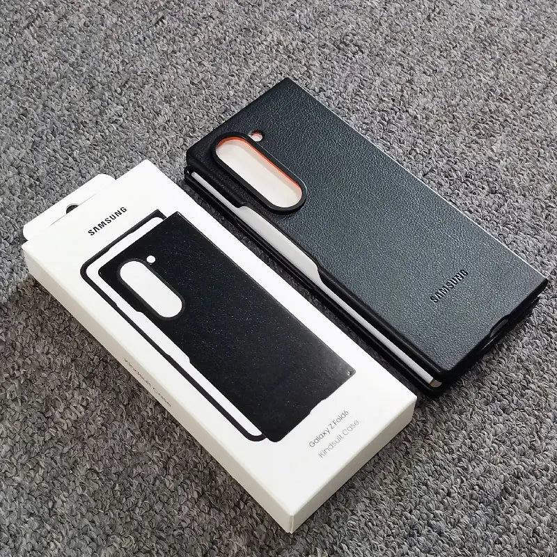Samsung Galaxy Z Fold 6 Fold6 Case High Quality PU Leather Cover Full Back Protective Shell for Galaxy z fold 6 fold6 Phone Case