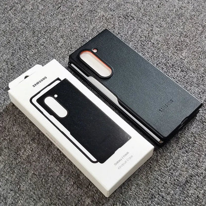 Samsung Galaxy Z Fold 6 Fold6 Case High Quality PU Leather Cover Full Back Protective Shell for Galaxy z fold 6 fold6 Phone Case