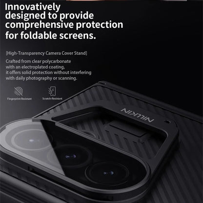 For Samsung Galaxy Z Fold 7 MagSafe Case NILLKIN CamShield Prop Magnetic Case With Phone Holder Camera Cover For Samsung Z Fold7