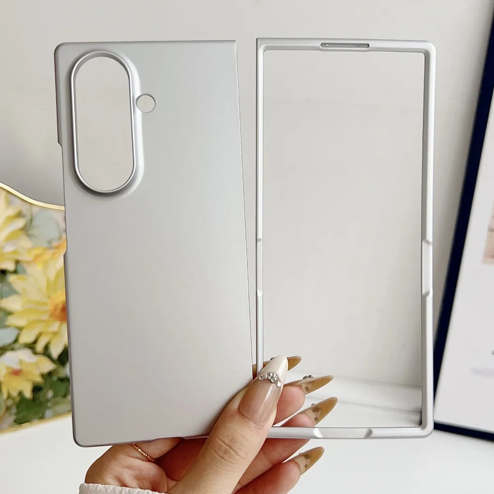 Matte PC Case For Samsung Galaxy Z Fold 7 Fold6 Fold5 Fold4 Fold3 5G Ultra Thin Shockproof Protection Cover For Samsung Fold 6