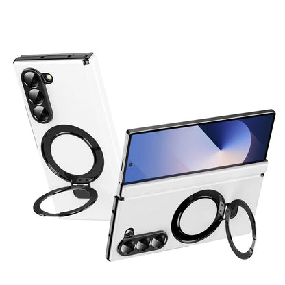 Magsafe Magnetic Hinge Case for Samsung Galaxy Z Fold 7 6 5 4 3 360 Full Protection Screen Glass Wireless Magnetic Holder Cover