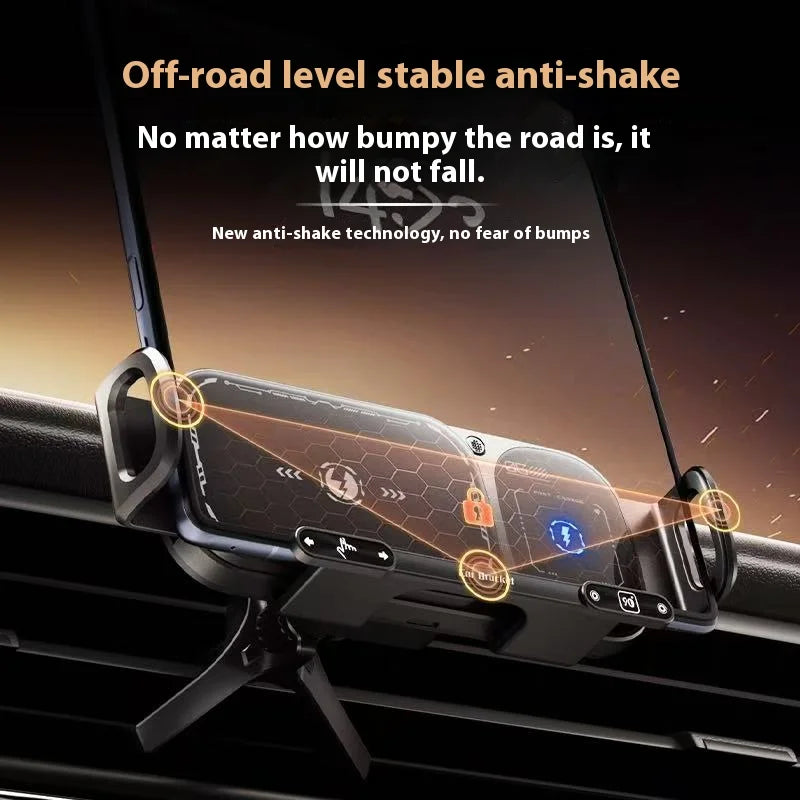 2IN1 Car Wireless Charger Phone Holder