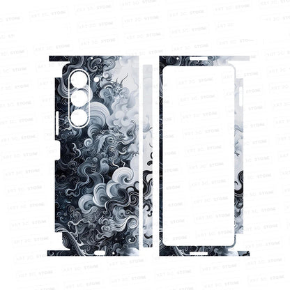 Colorful Back Skin Wrap Protective Film for Samsung Galaxy Z Fold 7 / 6 / 5 / 4 / 3