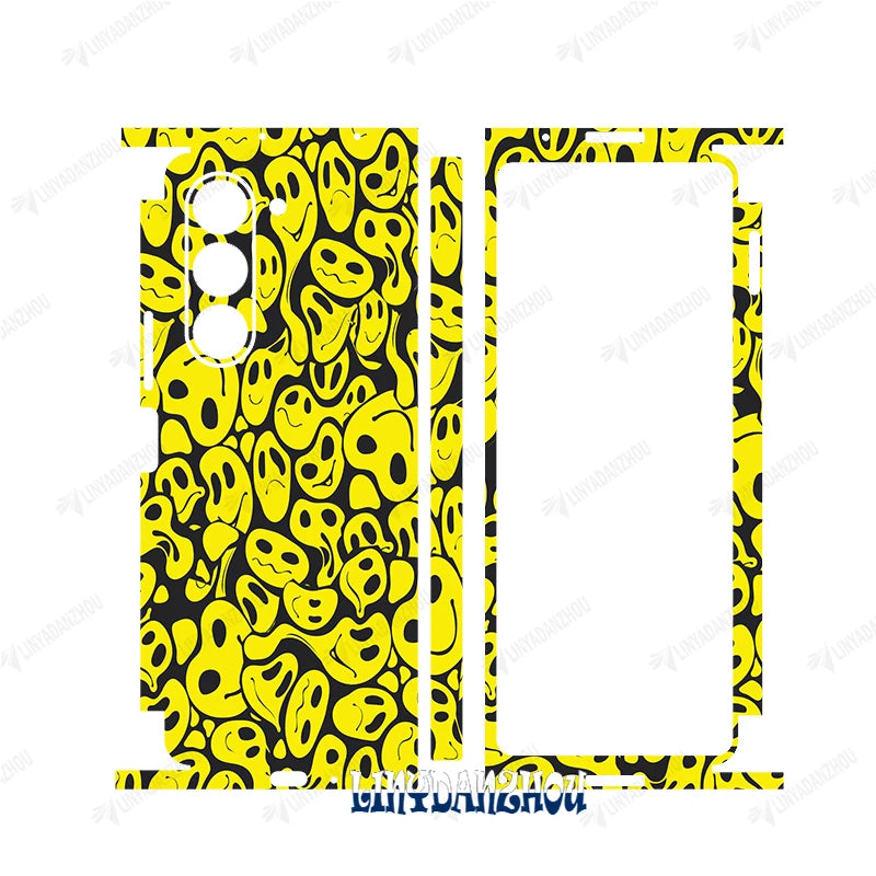 3M Full Cover Colorful Back Film for Samsung Galaxy Z Fold 7 / 6 / 5 / 4 / 3