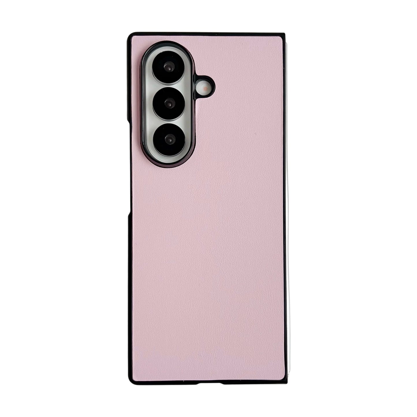 Fashion Matte Candy Color Leather Texture Case For Samsung Galaxy Z Fold 7 6 5 4 3 ZFold 7 Colorful Shockproof Solid Bumper Cover