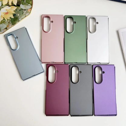 Matte PC Case For Samsung Galaxy Z Fold 7 Fold6 Fold5 Fold4 Fold3 5G Ultra Thin Shockproof Protection Cover For Samsung Fold 6
