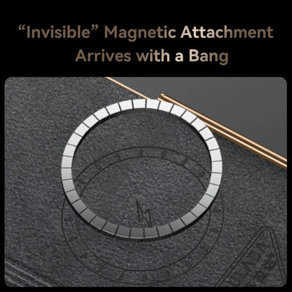 Luxury Full Cover Leather Case for Galaxy Z Fold 7 – Invisible Magnetic Protection