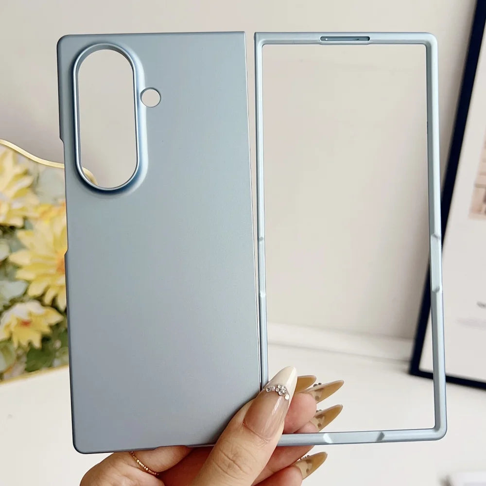 Matte PC Case For Samsung Galaxy Z Fold 7 Fold6 Fold5 Fold4 Fold3 5G Ultra Thin Shockproof Protection Cover For Samsung Fold 6
