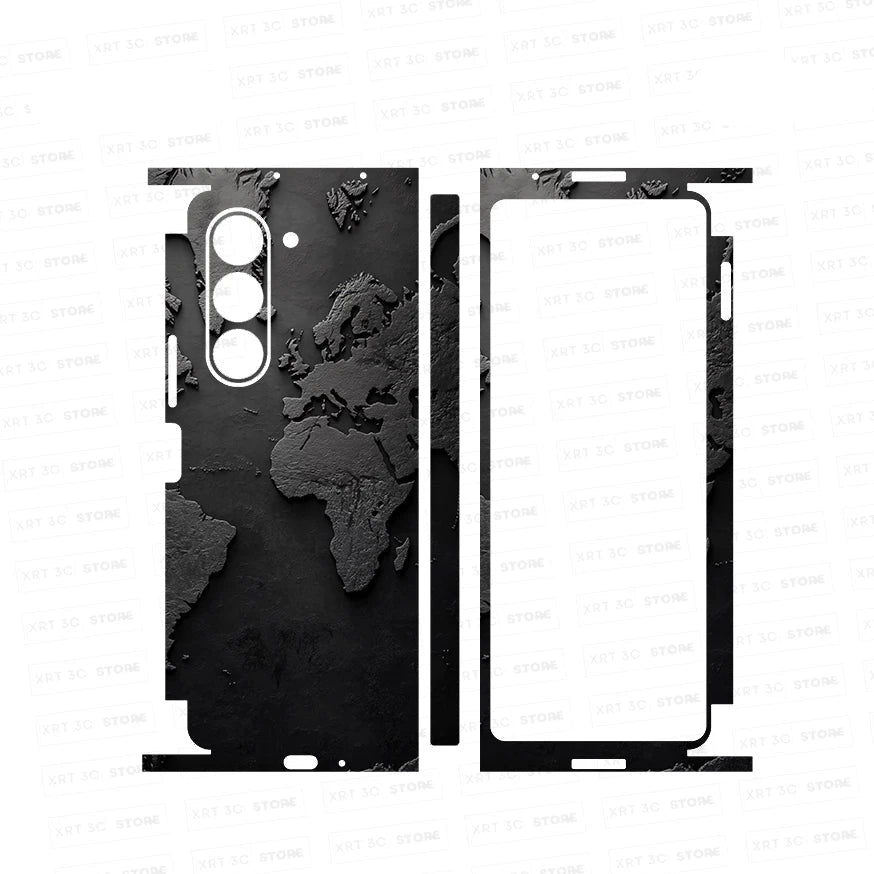 Colorful Back Skin Wrap Protective Film for Samsung Galaxy Z Fold 7 / 6 / 5 / 4 / 3