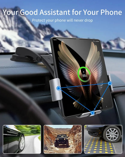 Samsung Galaxy Z Fold 4/3/2 Wireless Car Charger 15W Mount