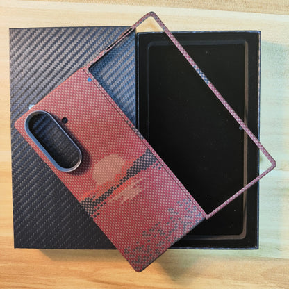 Samsung Galaxy Z Fold 7 Aramid MagSafe Carbon Fiber Case