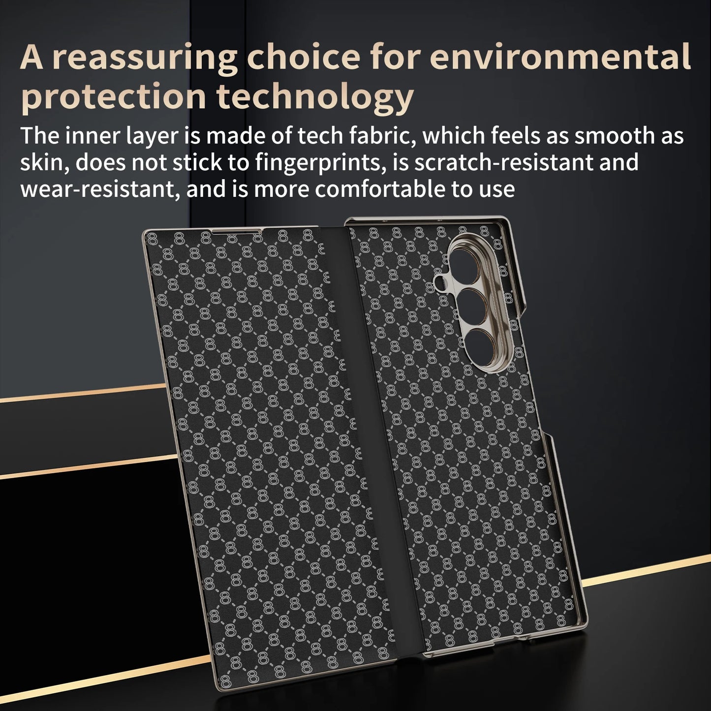 Genuine Cowhide Leather Phone Case for Samsung Galaxy Z Fold 7 Fold6 5 W24 W25 Fine Hole Lens Bumper Magnetic Suction Edge Cover