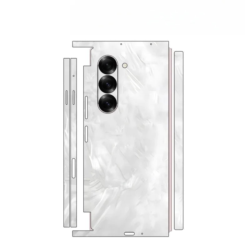 Back and Side Frame Skin Wrap for Samsung Galaxy Z Fold 7 / 6 / 5 / 4 / 3 / 2