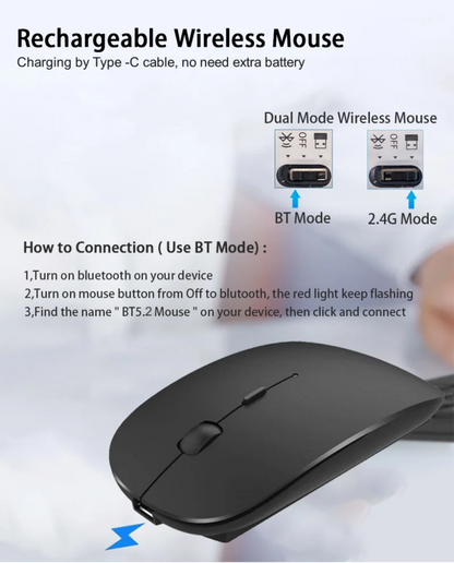 Portable Wireless Keyboard With Stand Mouse Pen