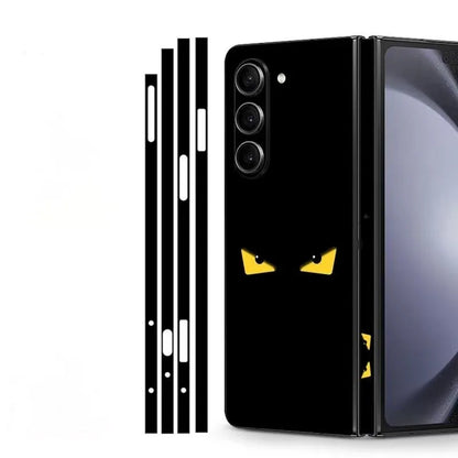 3-in-1 Back, Hinge and Side Frame Skin Wrap for Samsung Galaxy Z Fold 7 / 6 / 5 / 4