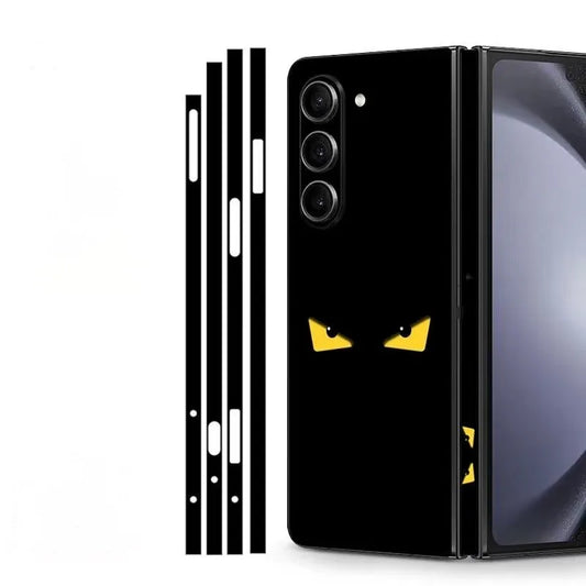 3-in-1 Back, Hinge and Side Frame Skin Wrap for Samsung Galaxy Z Fold 7 / 6 / 5 / 4