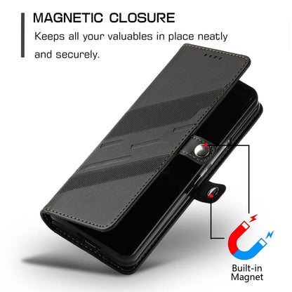 Thin Suede Leather Purse Phone Case for Samsung Galaxy Z Fold 7 6 5 4 3 Fold6 Fold5 Fold4 Fold3 Flip Stand Wallet Card Cover Bag