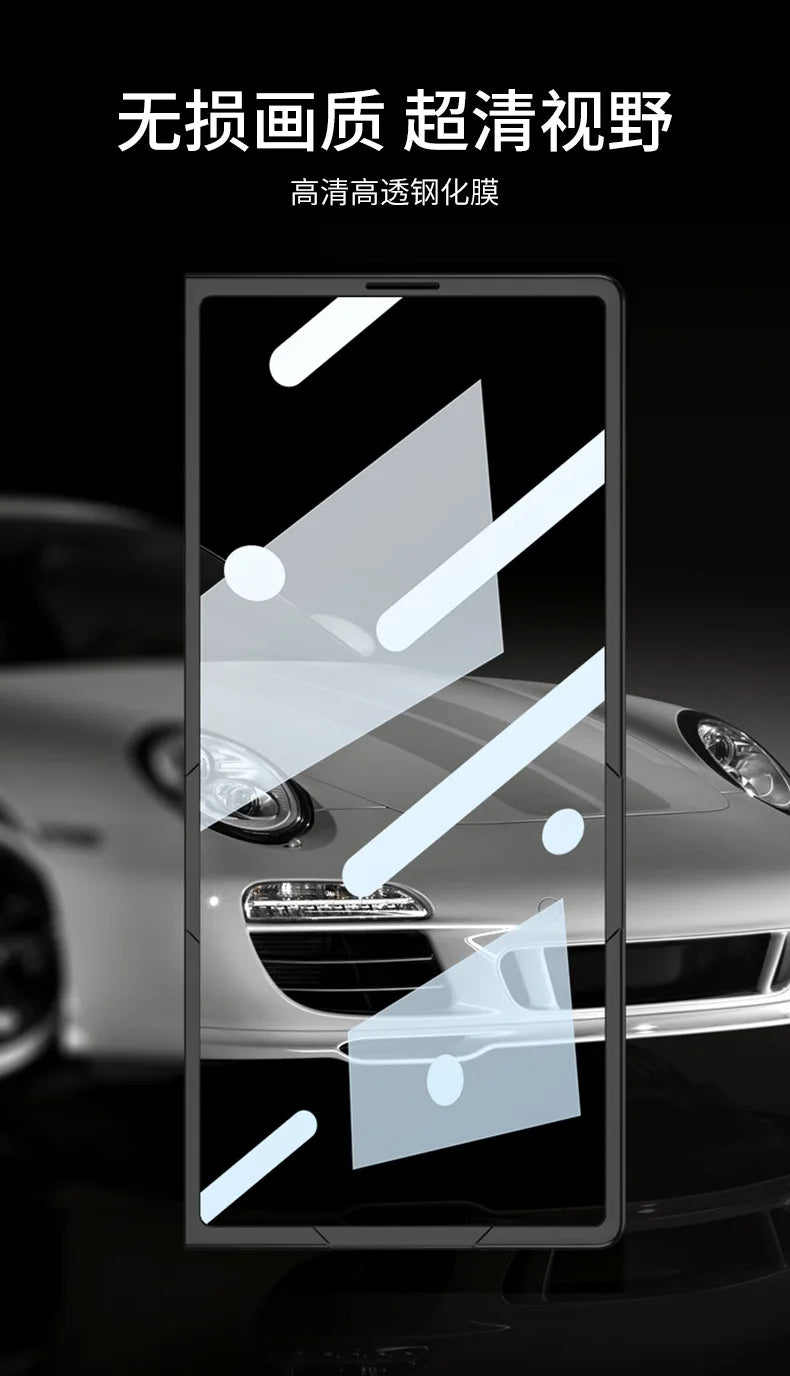 Fine Hole Matte PC Phone Case + Steel Film for Samsung Galaxy Z Fold 7 Zfold 6 5 4 Ultrathin Full Coverage Protective Hard Cover