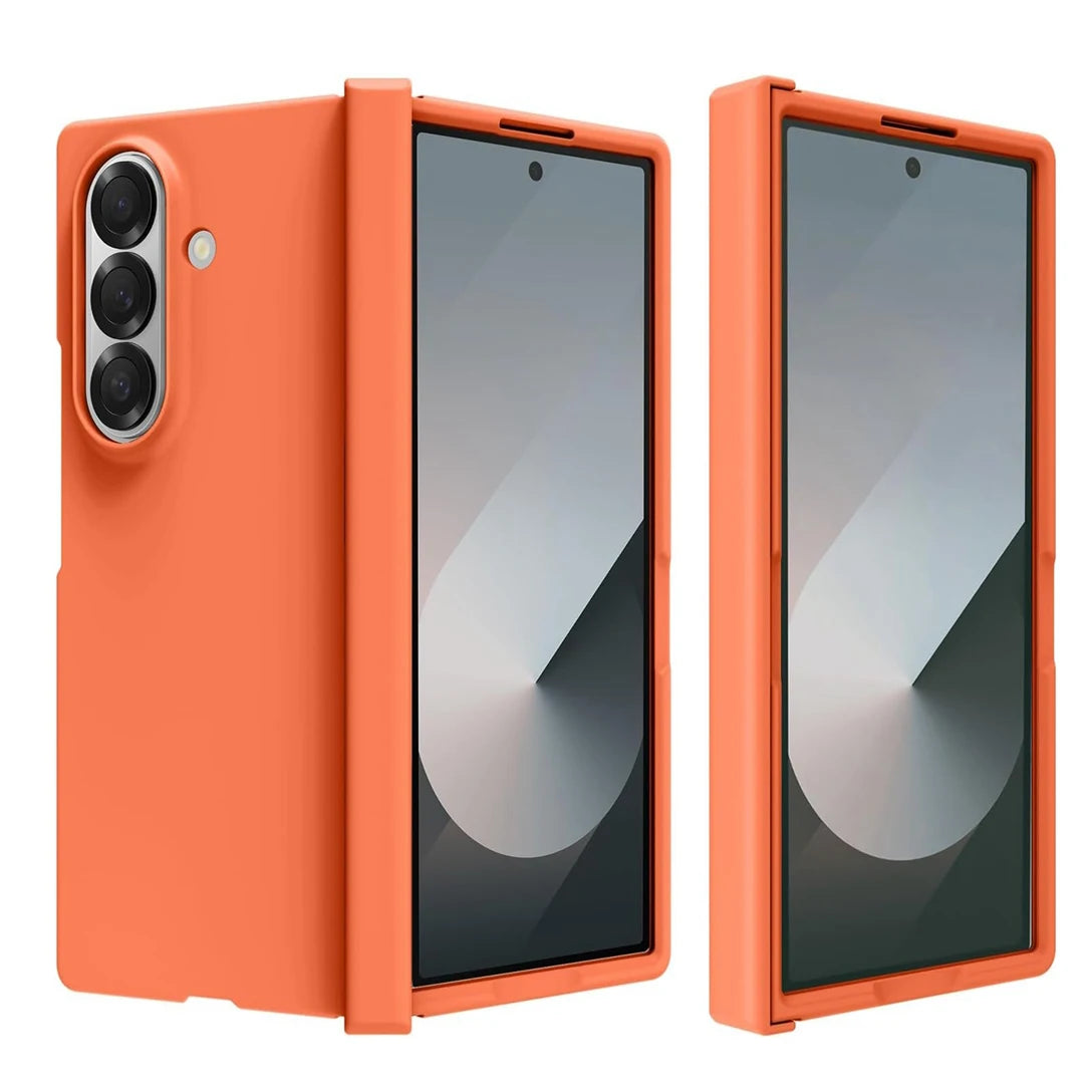 3 in 1 Hinge Protection Hard PC Case for Samsung Galaxy Z Fold 7 6 5 4 3 Fold7 Slim Matte Shockproof Cover for Samsung ZFold7