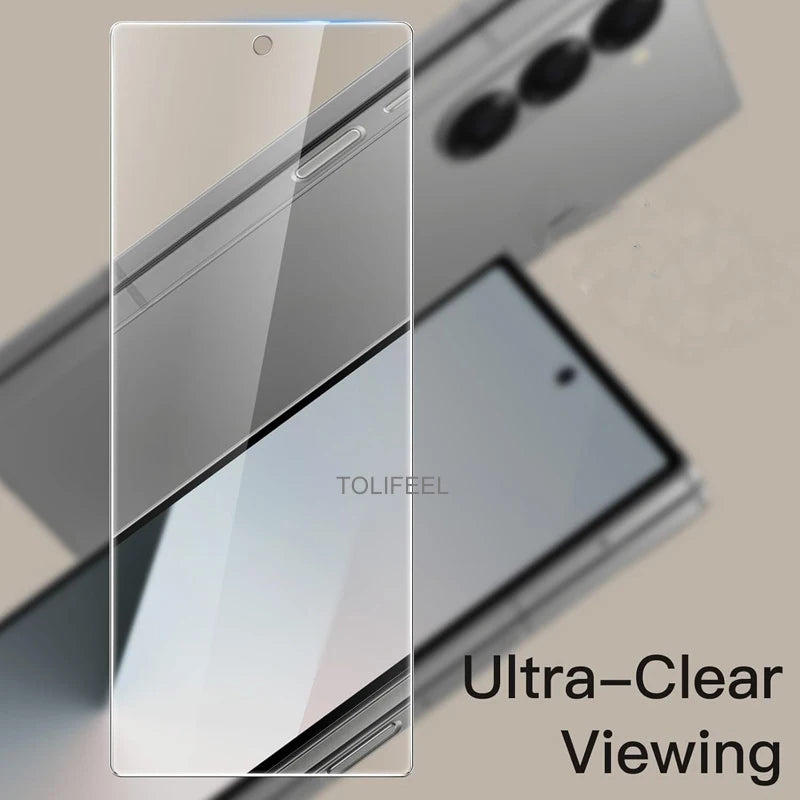4PCS Tempered Glass For Samsung Galaxy Z Fold 7 6 5 4 3 Clear Premium Screen Protector For Samsung Z ZFold 6 5 Fold5 Film Glass