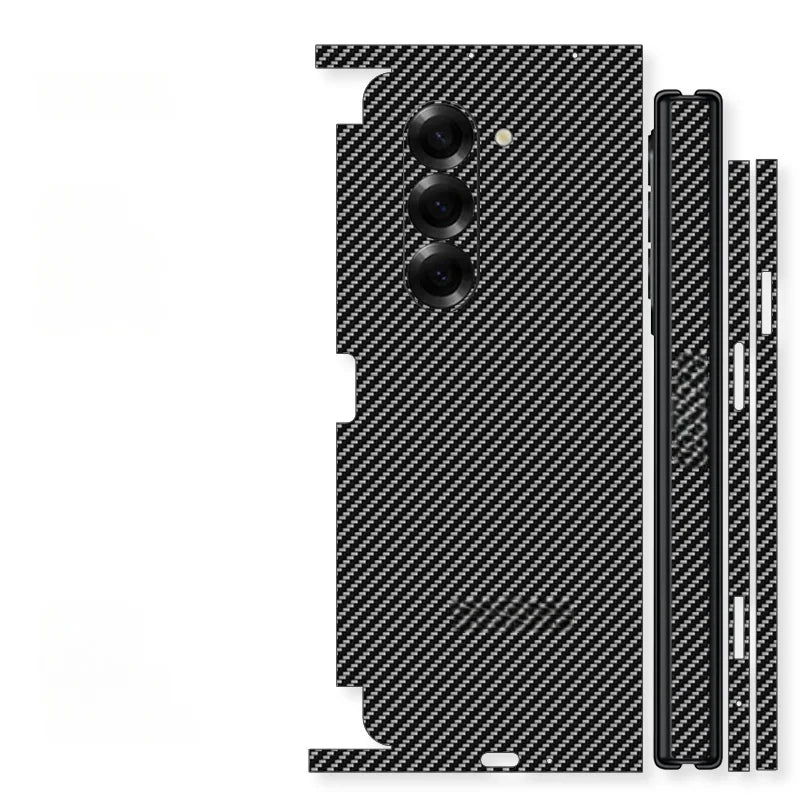 Back and Side Frame Skin Wrap for Samsung Galaxy Z Fold 7 / 6 / 5 / 4 / 3