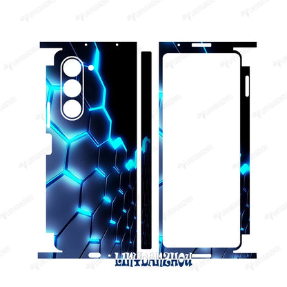 3M Full Cover Colorful Back Film for Samsung Galaxy Z Fold 7 / 6 / 5 / 4 / 3