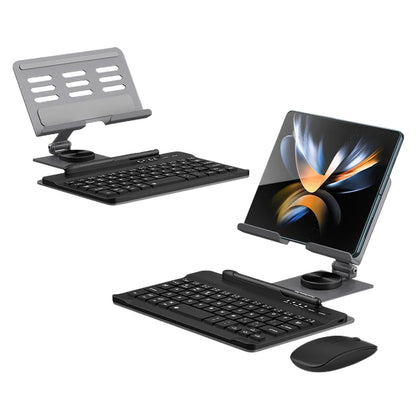 Portable Wireless Keyboard With Stand Mouse Pen