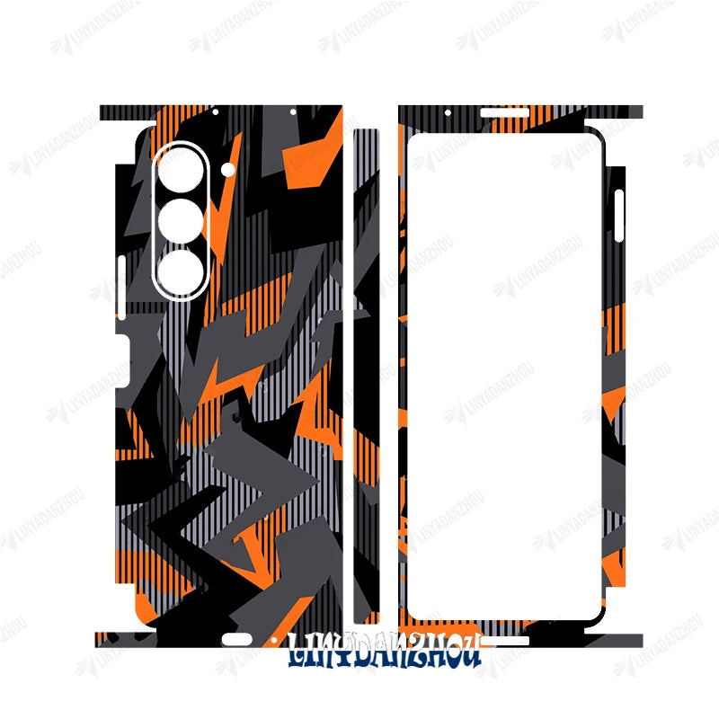 3M Full Cover Colorful Back Film for Samsung Galaxy Z Fold 7 / 6 / 5 / 4 / 3