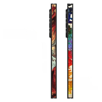 2-Piece Back and Hinge Skin Wrap for Samsung Galaxy Z Fold 7 / 6 / 5 / 4 / 3 / 2