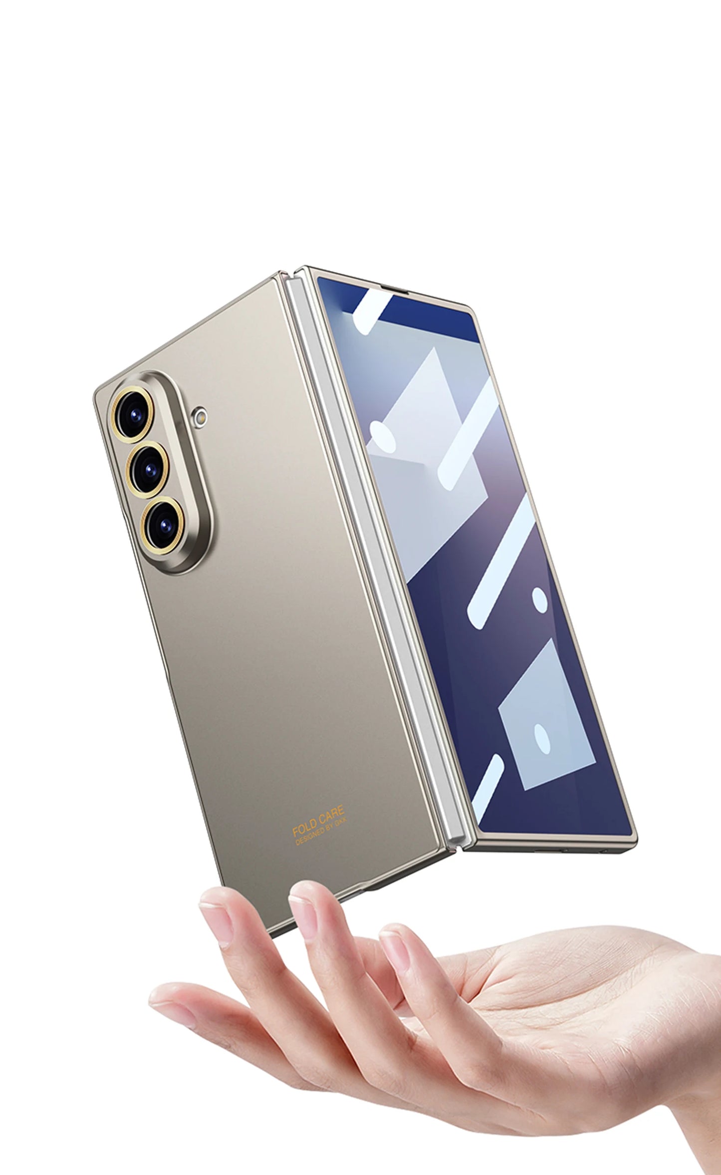 Luxury Matte Phone Case for Z Fold 7/6 – Ultra-Thin, Screen Protector, 5G