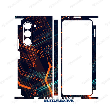 3M Full Cover Colorful Back Film for Samsung Galaxy Z Fold 7 / 6 / 5 / 4 / 3