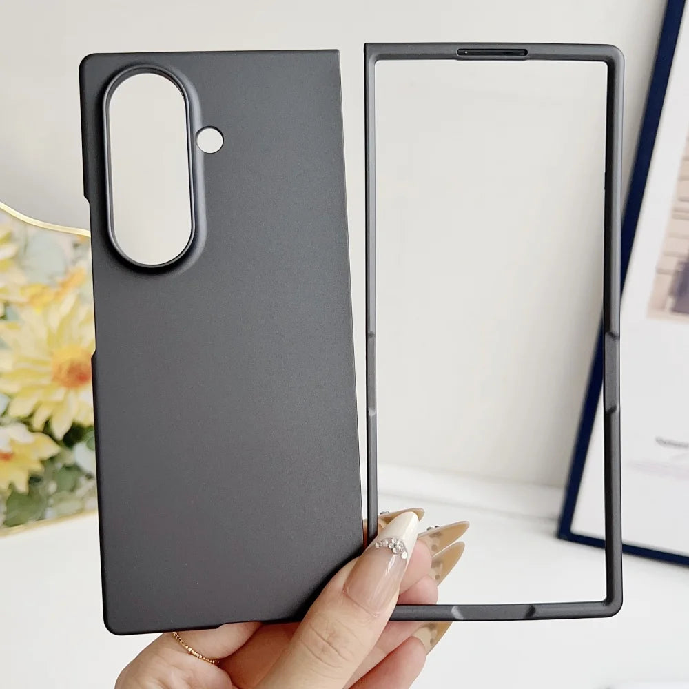 Matte PC Case For Samsung Galaxy Z Fold 7 Fold6 Fold5 Fold4 Fold3 5G Ultra Thin Shockproof Protection Cover For Samsung Fold 6