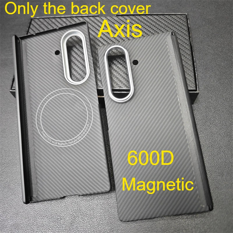 Magnetic Aramid Case For Samsung Galaxy Z Fold 7, Carbon Fiber Case For Magsafe, Mobile Phone Accessories