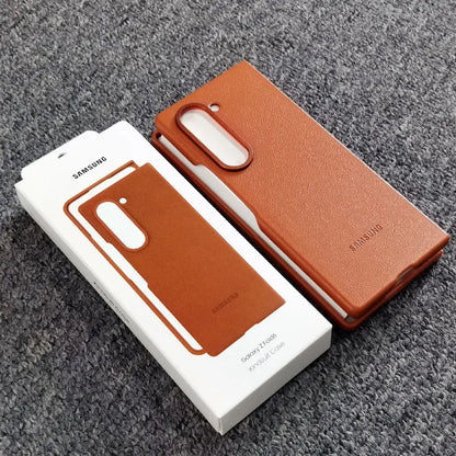 Samsung Galaxy Z Fold 6 Fold6 Case High Quality PU Leather Cover Full Back Protective Shell for Galaxy z fold 6 fold6 Phone Case