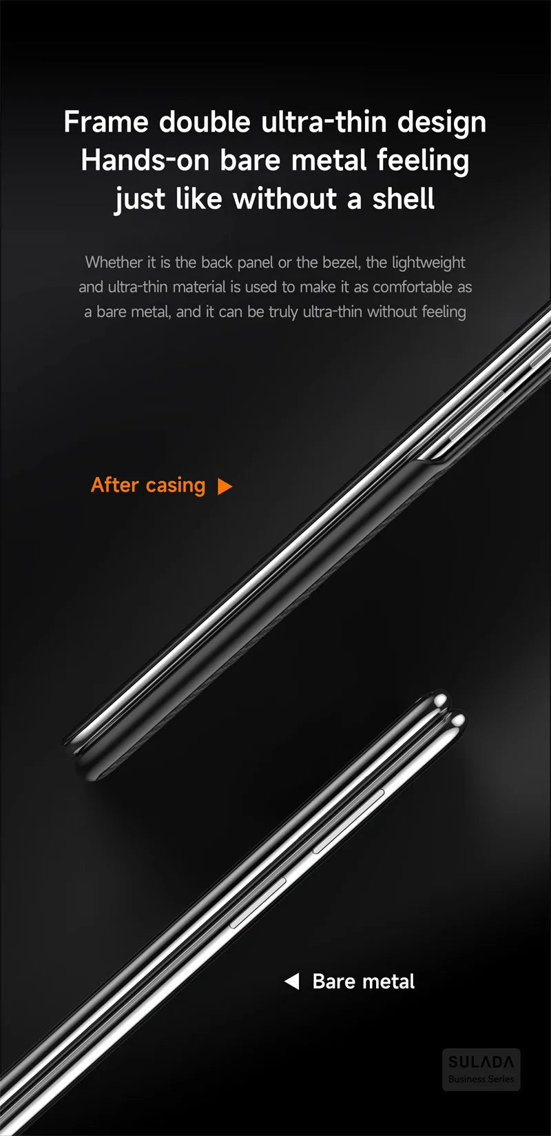 Carbon Fiber Magsafe Flip Case for Z Fold 7/6 – Leather Business Window View