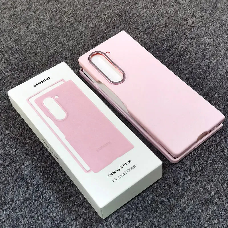 Samsung Galaxy Z Fold 6 Fold6 Case High Quality PU Leather Cover Full Back Protective Shell for Galaxy z fold 6 fold6 Phone Case