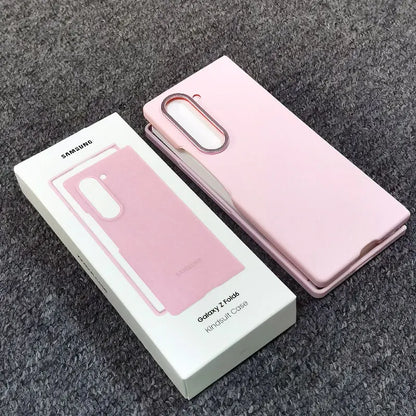 Samsung Galaxy Z Fold 6 Fold6 Case High Quality PU Leather Cover Full Back Protective Shell for Galaxy z fold 6 fold6 Phone Case