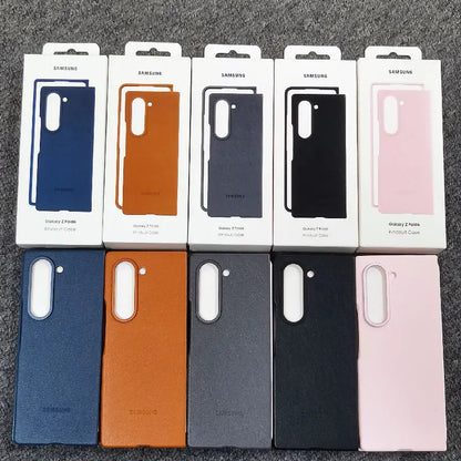 Samsung Galaxy Z Fold 6 Fold6 Case High Quality PU Leather Cover Full Back Protective Shell for Galaxy z fold 6 fold6 Phone Case