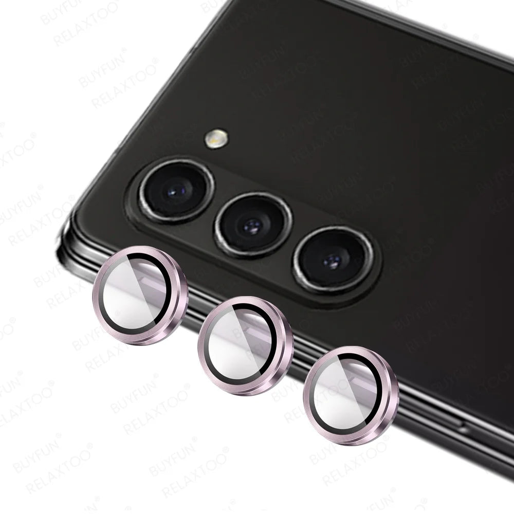Z Fold 6 7 Camera Ring For Samsung Galaxy Z Fold6 5G Back Metal Lens Glass Case ZFold6 ZFold7 Fold7 Camera Cover Cap Accessories