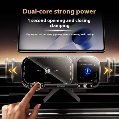 2IN1 Car Wireless Charger Phone Holder